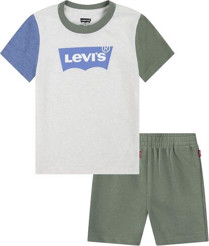 Levi's Boys Graphic T-shirt and Shorts 2-piece Outfit SetSet in Saudi Arabia