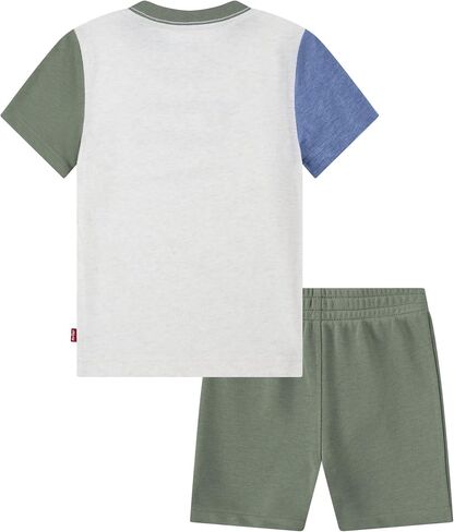 Levi's Boys Graphic T-shirt and Shorts 2-piece Outfit SetSet in Saudi Arabia