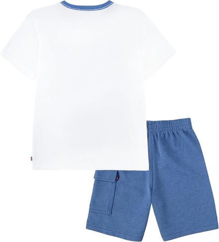 Levi's Boys Graphic T-shirt and Shorts 2-piece Outfit SetSet in Saudi Arabia