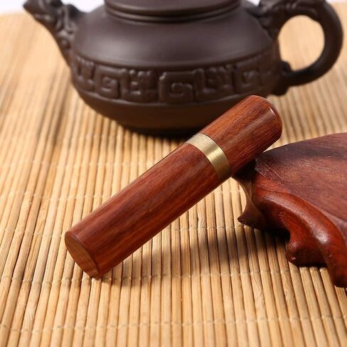 Portable Wood Toothpick Holder, Mini Toothpick Box Pocket Toothpick Holder Wooden Tooth Pick Holder Toothpick Carrying Case Travel Portable Toothpick Dispenser Bucket for Women and Men(#1) in Saudi Arabia