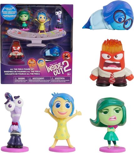 مجموعة شخصيات Inside Out 2 Feels، ألعاب للأطفال للأعمار من 3 سنوات فما فوق من Just Play in Saudi Arabia