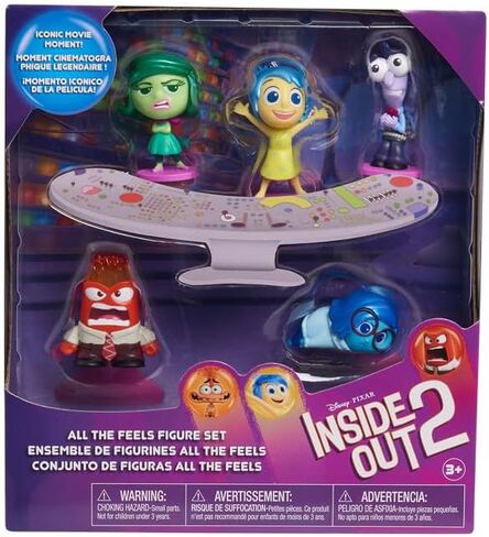 مجموعة شخصيات Inside Out 2 Feels، ألعاب للأطفال للأعمار من 3 سنوات فما فوق من Just Play in Saudi Arabia