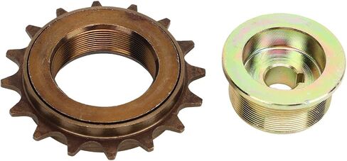 PenRux Freewheel Left Drive Adapter Kit, Professional Long Use Life Sturdy Construction Iron Bicycle Freewheel High Strength for MY1016Z MY1016 MY1018 MY1020 (16T Sprocket) in Saudi Arabia