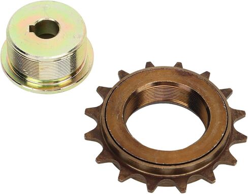 PenRux Freewheel Left Drive Adapter Kit, Professional Long Use Life Sturdy Construction Iron Bicycle Freewheel High Strength for MY1016Z MY1016 MY1018 MY1020 (16T Sprocket) in Saudi Arabia