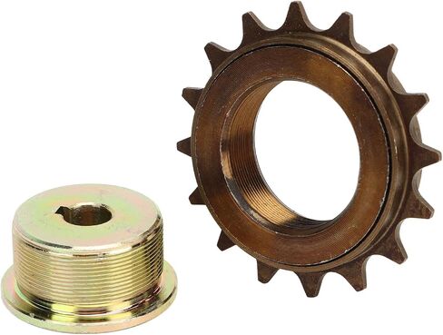 PenRux Freewheel Left Drive Adapter Kit, Professional Long Use Life Sturdy Construction Iron Bicycle Freewheel High Strength for MY1016Z MY1016 MY1018 MY1020 (16T Sprocket) in Saudi Arabia