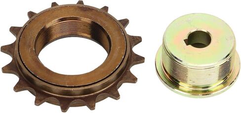 PenRux Freewheel Left Drive Adapter Kit, Professional Long Use Life Sturdy Construction Iron Bicycle Freewheel High Strength for MY1016Z MY1016 MY1018 MY1020 (16T Sprocket) in Saudi Arabia