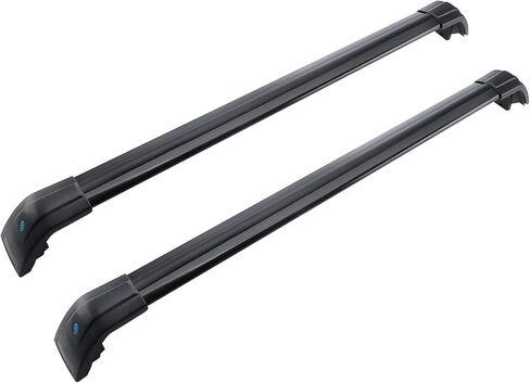MotorFansClub Cross Bars Fit for KIA Sportage 2016 2017 2018 2019 2020 2021 2022 Baggage Luggage Roof Rack Rail(2PCS) in Kuwait