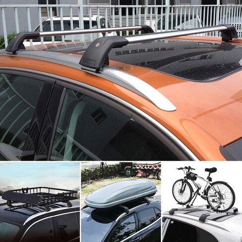 MotorFansClub Cross Bars Fit for KIA Sportage 2016 2017 2018 2019 2020 2021 2022 Baggage Luggage Roof Rack Rail(2PCS) in Kuwait