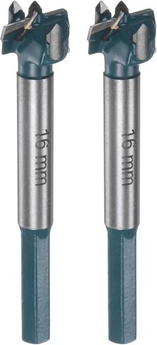 HARFINGTON 2pcs Forstner Drill Bit 38mm (1-1/2") Carbide Forstner Bits Wood Hinge Hole Opener Cutter with Hex Shank for Woodworking Drilling in Saudi Arabia
