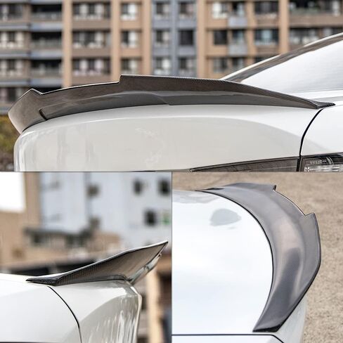 AeroBon Real Carbon Fiber Trunk Spoiler Compatible with 2014-21 BMW 2-Series F22 Coupe and F87 M2 (CS Style) in Kuwait