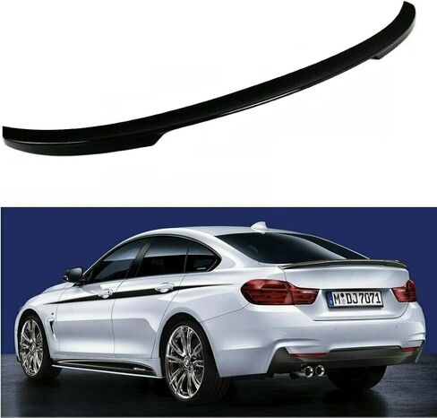 2021-2024 Glossy Black Trunk Spoiler Wing Compatible with BMW 4 Series 2 Door Coupe G22 G82 430i M440i xDrive in Saudi Arabia
