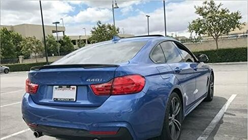2021-2024 Glossy Black Trunk Spoiler Wing Compatible with BMW 4 Series 2 Door Coupe G22 G82 430i M440i xDrive in Saudi Arabia