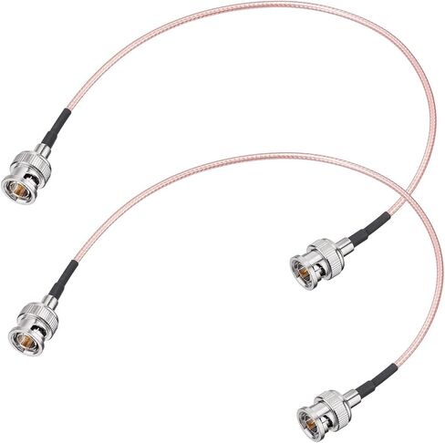Yuslao 3G HD SDI كابل 1ft BNC كابل 75 أوم مرن SDI كابل الطائر للكاميرات BMCC فيديو CCTV مراقب يدعم HD-SDI 3G-SDI 4K نظام كاميرا المراقبة SDI كابل فيديو 2 حزمة in Kuwait