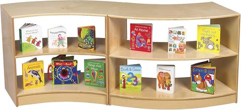 Childcraft 1463990 مشكل الفضاء الداخلي، خشب/أكريليك، 36-3/4 بوصة × 14-1/4 بوصة × 30 بوصة، لون خشبي طبيعي in Kuwait