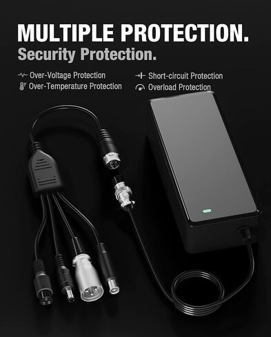 stio Universal Max 2.5A Fast Charger for Gotrax/Hiboy/Ninebot, 42V/36V Charger for Razor Sports Pocket Mod/Dirt Quad DC5525/3Prong/XLR Connector 36V Li-on Battery Power Adapter ETL Certified in Saudi Arabia