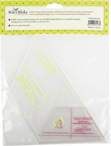 PettaAiu Riley Blake Ruler 5" & 10", White-2 in Saudi Arabia