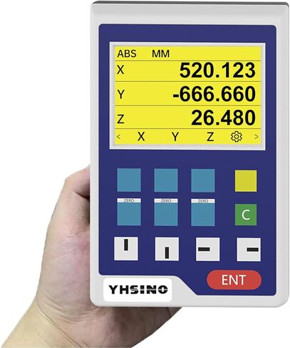 DRO LCD Screen Digital Readout Display for CNC Milling Milling Machine Mini Lathe Machine Tool (XY-DRO-Display) in Saudi Arabia
