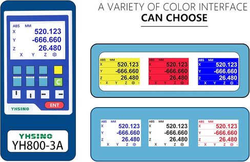 DRO LCD Screen Digital Readout Display for CNC Milling Milling Machine Mini Lathe Machine Tool (XY-DRO-Display) in Saudi Arabia