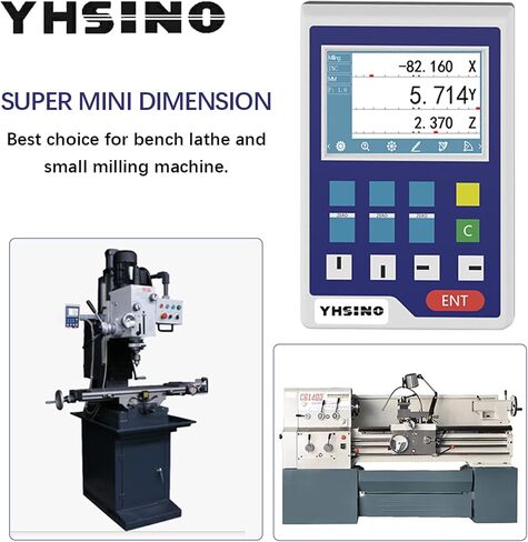 DRO LCD Screen Digital Readout Display for CNC Milling Milling Machine Mini Lathe Machine Tool (XY-DRO-Display) in Saudi Arabia