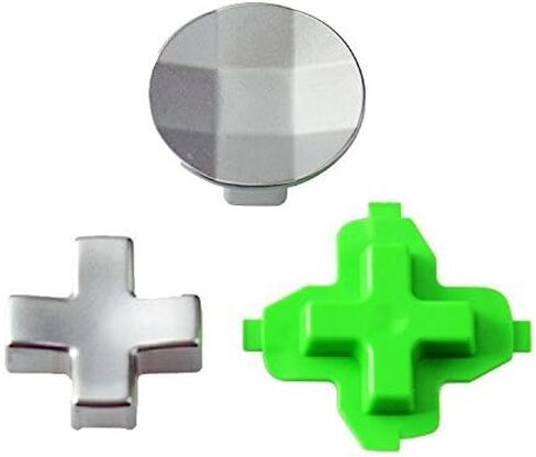 أطقم وسادات على شكل حرف D مصنوعة من المعدن المغناطيسي مصنوعة من الفولاذ المقاوم للصدأ قطع غيار لوحة اتجاهية لوحدة تحكم Xbox One Elite، وElite Series 2، وXbox One، وXbox One S/X in Kuwait