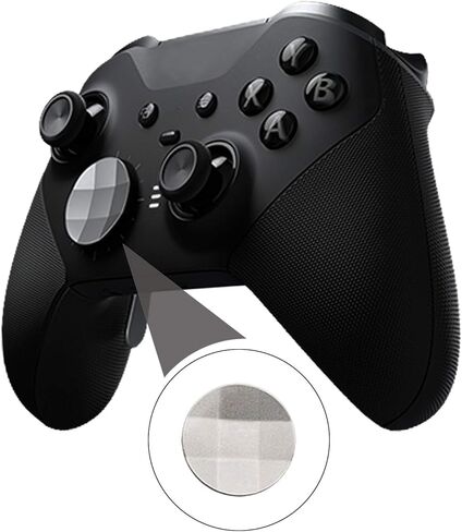 أطقم وسادات على شكل حرف D مصنوعة من المعدن المغناطيسي مصنوعة من الفولاذ المقاوم للصدأ قطع غيار لوحة اتجاهية لوحدة تحكم Xbox One Elite، وElite Series 2، وXbox One، وXbox One S/X in Kuwait