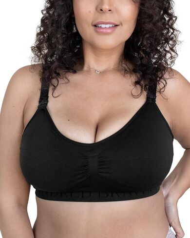 Kindred Bravely Sleep Pumping Bra & Sublime Nursing Bra Bundle (Black, X-Large-Busty) in Saudi Arabia