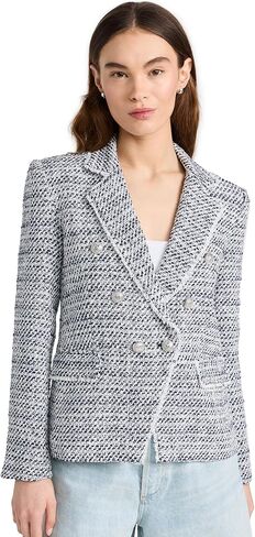 Generation Love Women's Eliza Tweed Blazer in Kuwait