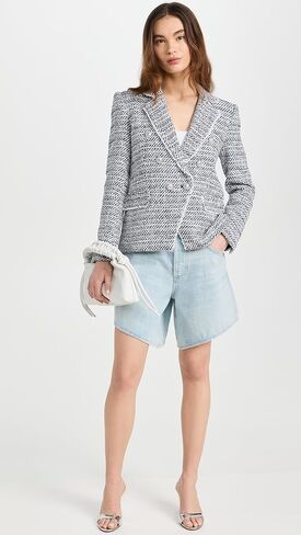 Generation Love Women's Eliza Tweed Blazer in Kuwait