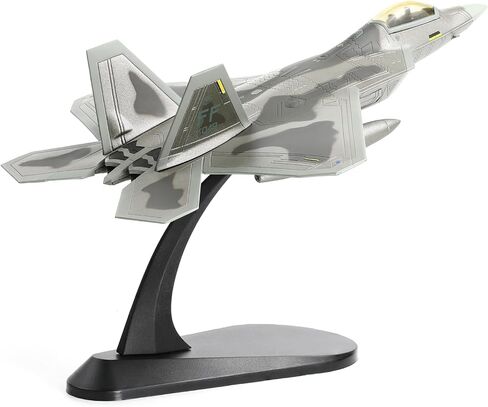 NUOTIE F22 Raptor 1/100 مقياس Diecast Metal Fighter Jet نموذج الشبح القتالية طائرة سلاح الجو نموذج سبيكة الطائرة مع حامل للمجموعات العسكرية للبالغين أو الهدايا (FF 03046) in Kuwait