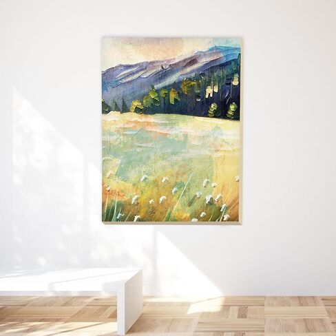 مجموعة لوحات قماشية خشبية غير مكتملة من Falling in Art، مجموعة لوحات من خشب البتولا مقاس 30x40، لوحات مهد فنية عميقة مقاس 1 1/2 بوصة لطلاء الأكريليك والصب والحرق in Kuwait