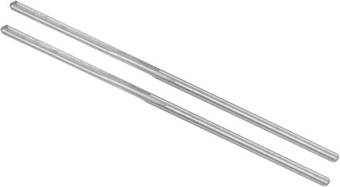 CoCud Chucking Reamer, 1.2mm Cutting Diameter 3 Flutes, C3/ K10 Tungsten Carbide Milling Cutter - (Applications: for Aluminum Copper Plastic Wood), 2-Pieces in Saudi Arabia