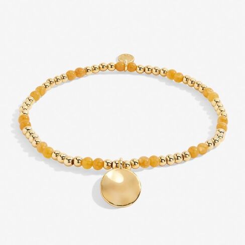 A Little Gold Birthday Birthstone Month Stretch Women's Adjustable Bracelet in Saudi Arabia