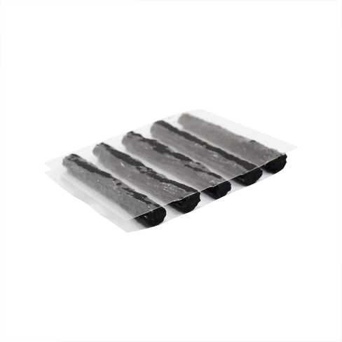 Pirhosigma 45 pcs for 3 Sizes Bike Tubeless Tire Repair Kit Strips Rope Refills Plugs 1.5 mm 3.5 mm 6 mm Emergency Puncture Flat for Road Bikes Mountain Bikes Black&Brown in Saudi Arabia