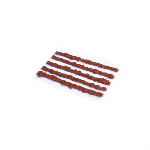 Pirhosigma 45 pcs for 3 Sizes Bike Tubeless Tire Repair Kit Strips Rope Refills Plugs 1.5 mm 3.5 mm 6 mm Emergency Puncture Flat for Road Bikes Mountain Bikes Black&Brown in Saudi Arabia