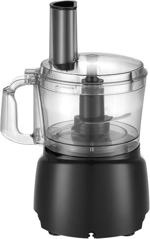 VEVOR Food Processor, 7 Cup Small Vegetable Chopper for Dough, Shredding, Slicing, Electric Meat Processors with 2 in1 Reversible SUS Disc, Large Feed Chute & Pusher, 2 Speed and Pulse for Home Use in Saudi Arabia