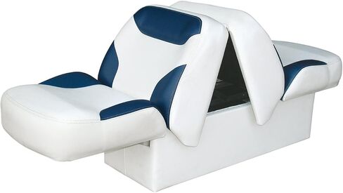Wise 8WD1225-0031 Premier Lounge Seat with 2-Way Slide Out, White/Navy in Saudi Arabia