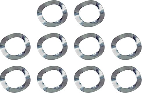 Red Hawk SPN-0043A Wave Washers - King Pin Compatible With/Replacement For Club Car Tempo, Precedent 2004 and Newer 102288401 (Bag of 10) Golf Carts in Saudi Arabia