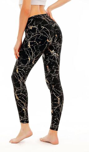 ADOREISM Women's Yoga Leggings High Waisted Tummy Control Women's Tights with Pocket in Saudi Arabia