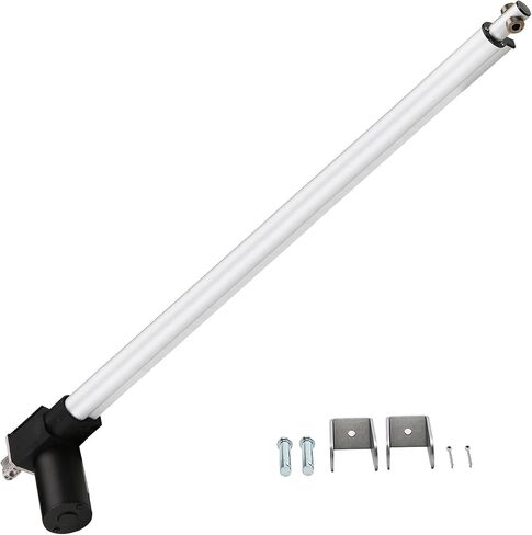 JQDML 40 Inch 40" Long Stroke Linear Actuator 12V 1320lbs/6000N Heavy Duty Speed 0.2"/sec Electric Actuator with Mounting Brackets for Massage Bed, Table Lift, Window Opener,Door Opener in Saudi Arabia
