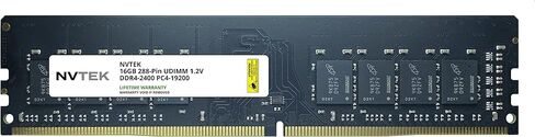 ذاكرة كمبيوتر مكتبي 8 جيجابايت (1 × 8 جيجابايت) DDR4 2400 ميجا هرتز PC4-19200 غير ECC UDIMM NVTEK in Kuwait