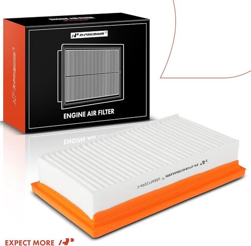 A-Premium Front Engine Air Filter Compatible with Hyundai Accent 2018-2022 & Kia Rio 2018-2023, 1.6L, Replace# 28113H9100, 281138100 in Saudi Arabia