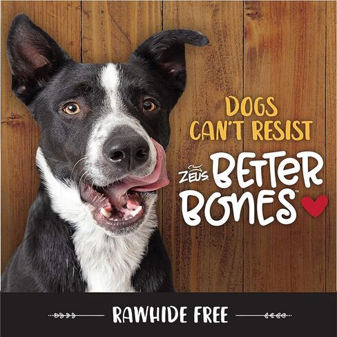 مكافآت الكلاب بيتر بونز من زيوس، مكافآت صحية للكلاب خالية من الجلود الخام، زبدة الفول السوداني، عظام صغيرة، 12 قطعة، 92746 in Kuwait