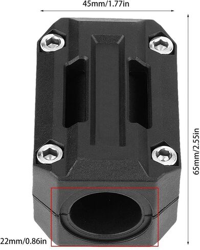 Bumper Guard Blocks,5 Pair Universal Motorcycle Engine Guard Bumper Block Protection Decor Fit For R1200Gs R1150Gs 22/25/28Mm R1200Gs Bumper Guard Blocks For Motorcycle Crash Bar in Saudi Arabia