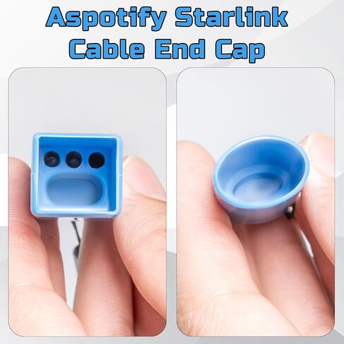 Starlink Cable End Caps, Starlink Cable End Protector Covers, Starlink Cable Protection Caps, Starlink Protector Cover, Starlink Accessories Passthrough/Grommet, Starlink Cable Plugs Protector Cover in Saudi Arabia