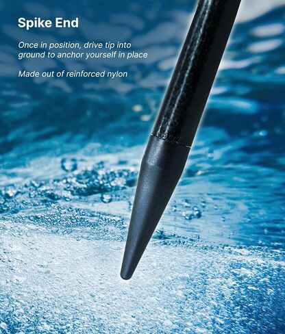 Pactrade Marine Stakeout Stick/Push Pole for Boat - Shallow Water Anchor Poles for Kayaking Angling Boating - Lightweight Fiberglass Construction in Saudi Arabia