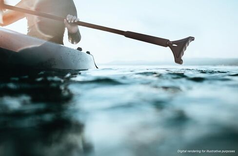 Pactrade Marine Stakeout Stick/Push Pole for Boat - Shallow Water Anchor Poles for Kayaking Angling Boating - Lightweight Fiberglass Construction in Saudi Arabia
