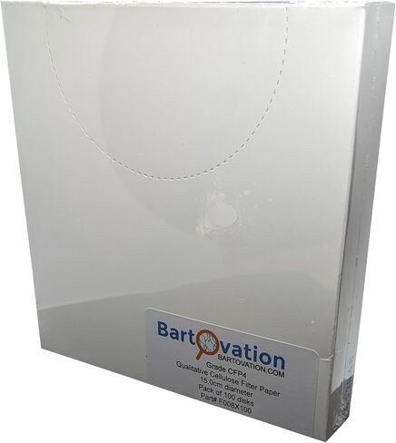 Botanical Qualitative Extraction Cellulose Fast Coarse Phase 1 Filter Paper 15 cm [100 Discs] in Saudi Arabia