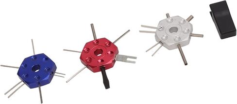 Wire Connector Tool Set, Car Wire Terminal Removal Tool Kit Protection Damage Free with Storage Box Replacement Wire Connector Terminal Pin Extractors in Saudi Arabia