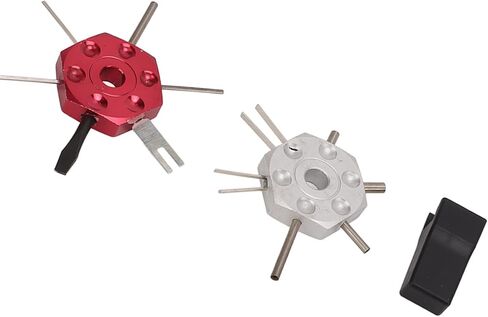 Wire Connector Tool Set, Car Wire Terminal Removal Tool Kit Protection Damage Free with Storage Box Replacement Wire Connector Terminal Pin Extractors in Saudi Arabia