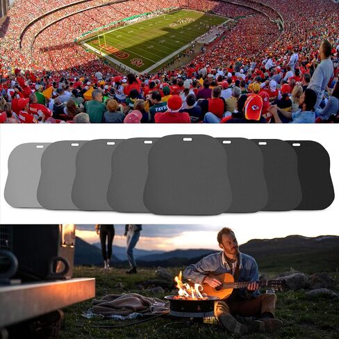 NBR Black Portable Stadium Seat Cushion 13 * 14 * 0,8inch, Bleacher Cushion, Soft and Comfortable Stadium Cushion, Soft Foam Padded Stadium Cushionfor Outdoor Events Use in Saudi Arabia